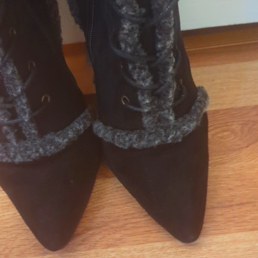 Tall Suede Boots
